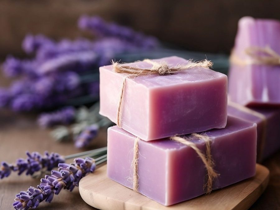 Cómo hacer jabón de lavanda relajante.